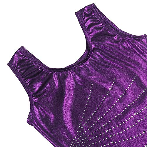 image for Tigerhu Leotards for Girls Gymnastics Athletic Sparkly Dancewear Activ
