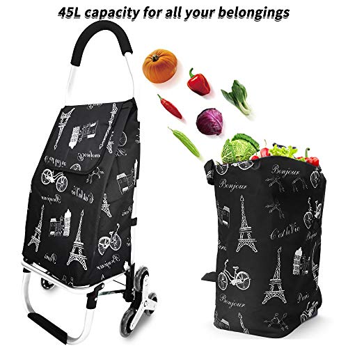 Grocery Shopping Cart Folding Shopping Carts for Groceries Stair