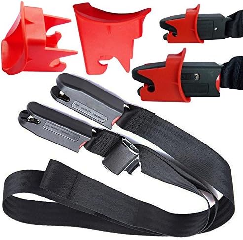 W/ 2 Latch Guide Latest Model Passenger Car Child Baby Safe Seat Strap Isofix Soft Link Interface Belt Adjustable Anchor Holder