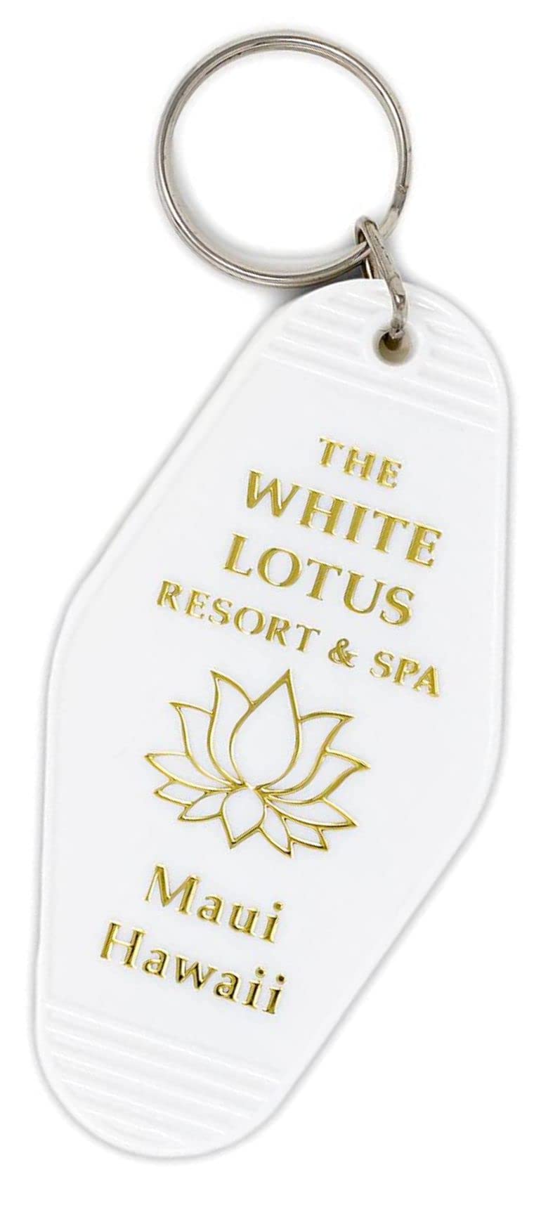 Photo 1 of Chillkat Vintage Hotel Motel Keychain (White Lotus)