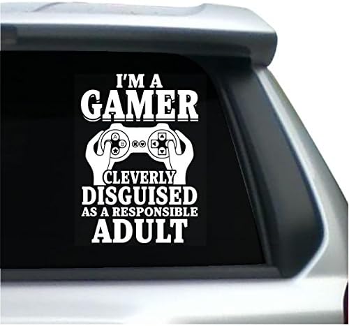 Responsible Adult Video Gamer - Sticker