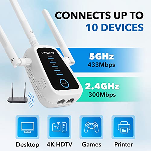 RANGEXTD Trifi WiFi Booster WiFi Extenders Signal Booster for Home