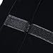Jewelry Roll Bag for Women,Jewelry Case Black Velvet Roll Bag Necklace Jewelry Organizer For Girls Jewelry Holder For Travel Home