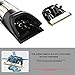 E-More Professional Cat Dog Clippers Low Noise Rechargeable Cordless Electric Pet Grooming Kit Tool Dog Hair Trimmer with Comb Guides scissors Nail Kits for Animals (Black)