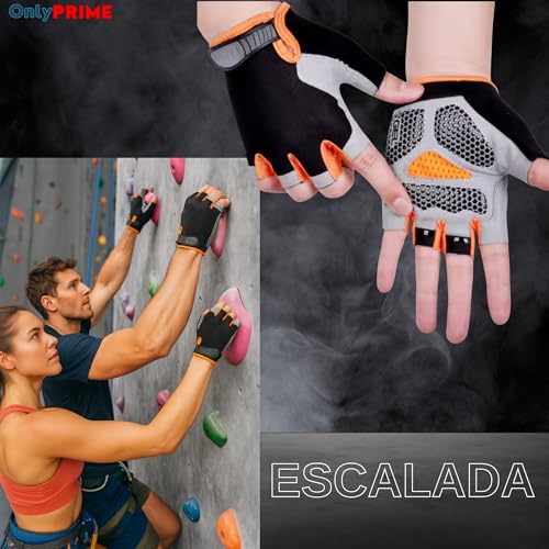 OnlyPRIME Gym Gloves Women and Men – Fitness Gloves for Weights and Weights, Non-Slip and Breathable for Gym Training