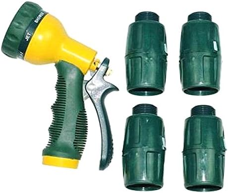 Hoselink Hose Quick Connector System with Spray Nozzle for Garden or Car