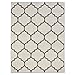Sweethome King Collection Cream Moroccan Trellis Design (5'3