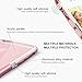 iPhone 6 Case, iPhone 6S Case, HeeBin 2 in 1 Ultra Thin and Slim Crystal Clear Anti - Scratch Anti-fingerprint Shockproof Frame For Apple iPhone 6 / 6S Case - Rose gold
