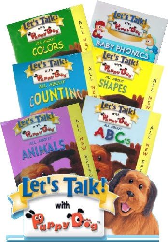 Let's Talk with Puppy Dog (Set of 6 DVDs)