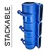 B-Air Vent VP-33 1/3 HP Air Mover Carpet Dryer Floor Fan for Plumbing Janitorial Water Damage Restoration Blue