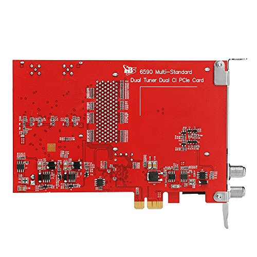 TBS6590 DVB-S2X S2 S T2 T C2 C Digital TV Tuner Card With CI Slot for Live TV - Thumbnail 2