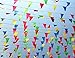 Multicolor Pennant Banner Bunting Flags for Party Decorations, Birthdays, Festivals, Christmas Decorations (200Pcs)