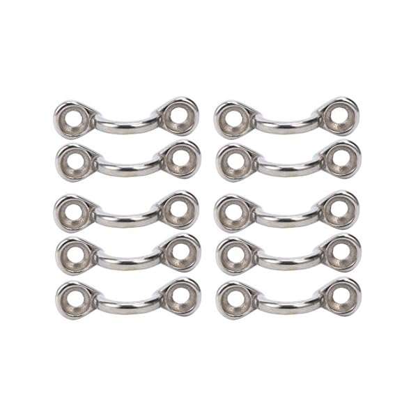 Amarine-made-Pack-of-10-Forged-Stainless-Steel-Bimini-Boat-Top-PAD-EYE