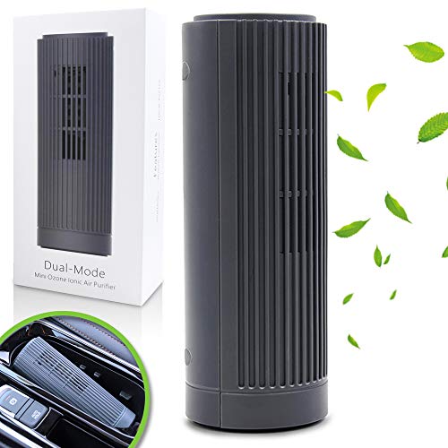 GZAIR Plasma Air Purifier Ozone Generator Portable O3 Air Cleaner Home Air Ionizers Freshener Odor Eliminator with USB Charger for Car,Pets House,Refrigerator,Travel Tent and so on