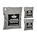 Activated Charcoal Odor Absorber Bags (3-Pack), Bamboo Charcoal Room Deodorizer, Natural Odor Eliminator, Car Odor Absorbing Bags, Charcoal Bamboo Air Purifying Bag, All-Natural Moisture Absorber Bags