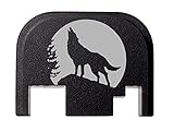 NDZ Performance for Glock 17 19 21 22 23 27 30 34 36 41 Rear Plate Blk G1-4 Wolf Moon