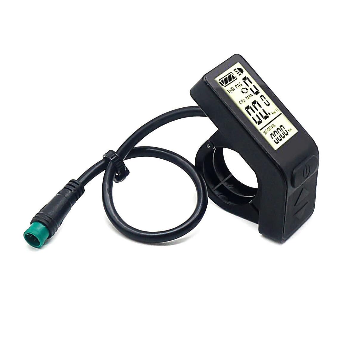 windmeile | Display KT-LCD4, Waterproof, Julet 5 Pin, Board Computer, LCD Display, E-Bike, Electric Bike, Pedelec, 24V/36V/48V