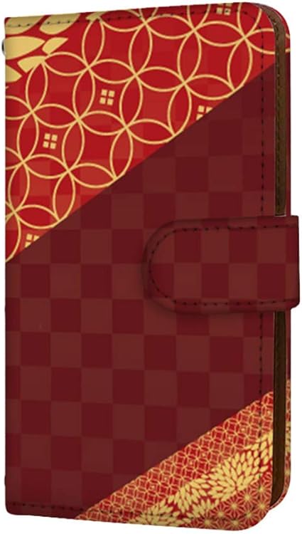Amazon Anve シンプルスマホ4 707sh 国内生産 ミラー スマホケース 手帳型 Sharp シャープ シンプルスマホフォー E レッド 和風 和柄 京都 Best Vc 443 スタンド 通販