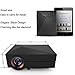 ProChosen M5 Mini Portable 800 Lumens Multimedia Home Theater Cinema LCD LED Video Projector with HDMI USB VGA AV for Gaming TV Movie Night