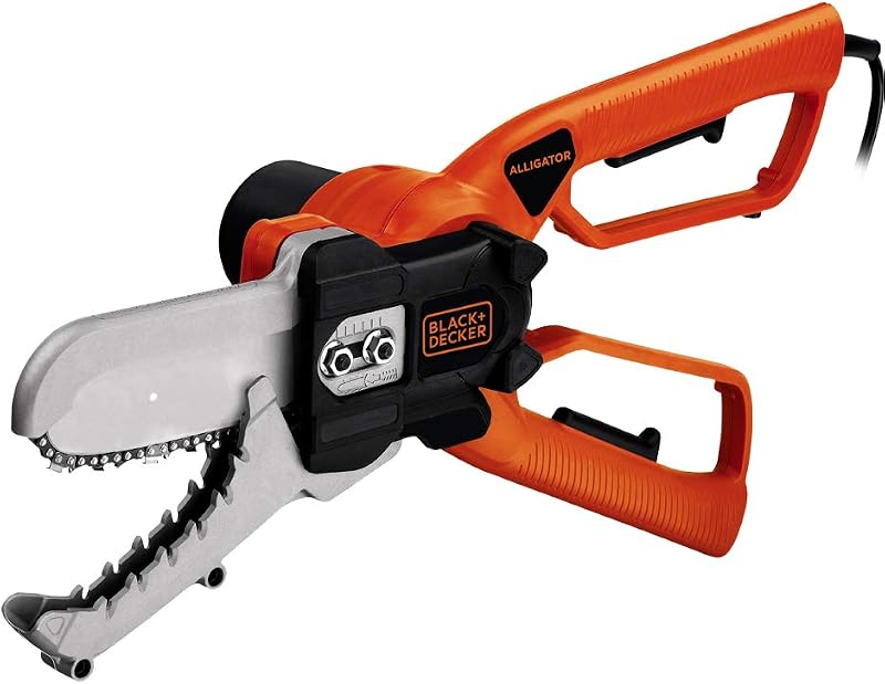 BLACK+DECKER Alligator Lopper 550W Chainsaw Performance 4" Cutting