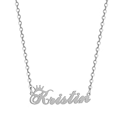 Custom Silver Name Necklace Personalized for