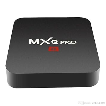 Zeekart MXQ PRO Android 7.1 TV Box 1GB RAM/8GB ROM Amlogic S905W 64 Bit Quad Core Wi-Fi UHD 4K 1080P Smart TV Set Top Box