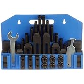 HHIP 3900-0001 58 Piece Clamping Kit (5/8 Inch T-Slot) Stud Size 1/2-13