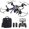 Holy Stone F181W 1080P FPV Drone with HD Camera for Adult Kid Beginner, RC Quadcopter with Carrying Case, Voice Control…