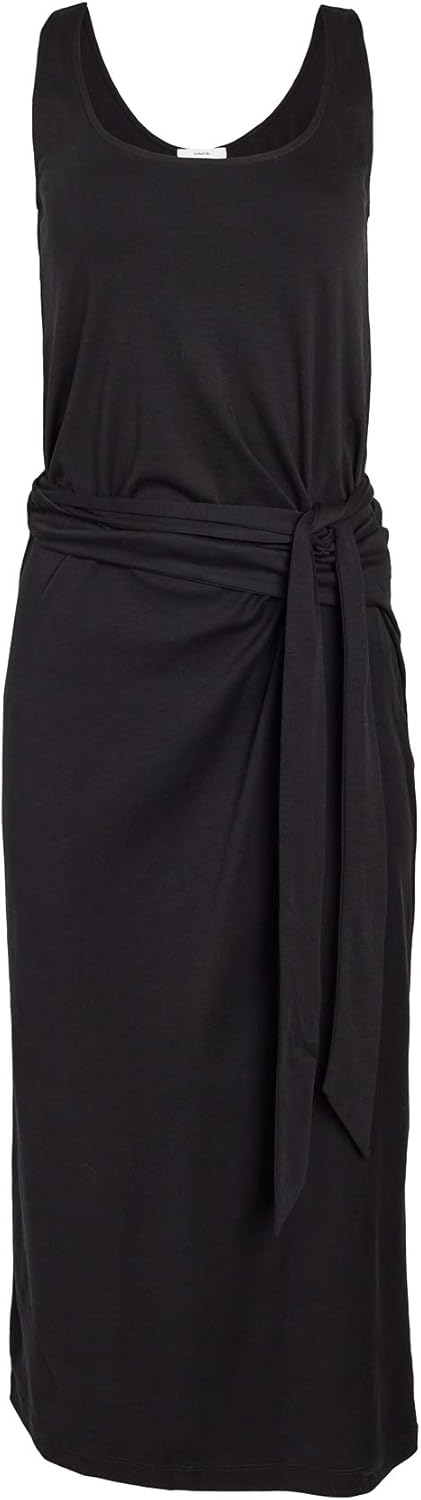 vince sleeveless wrap dress