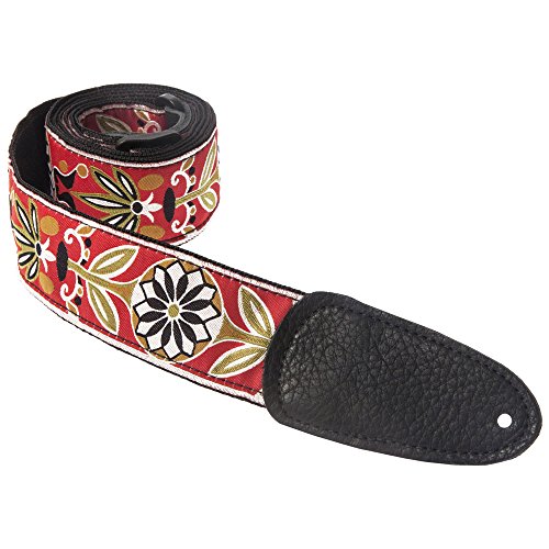 Henry Heller HJQ2-01 Guitar Strap, Art Deco