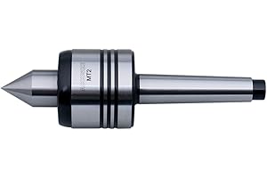 Accusize Industrial Tools MT2 Precision Medium Duty Live Center, Overall Length 5.83'', 0537-6436