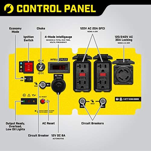 Champion Power Equipment インバータ発電機 8750 Watt Open Frame Inverter 底値生活 In アメリカ