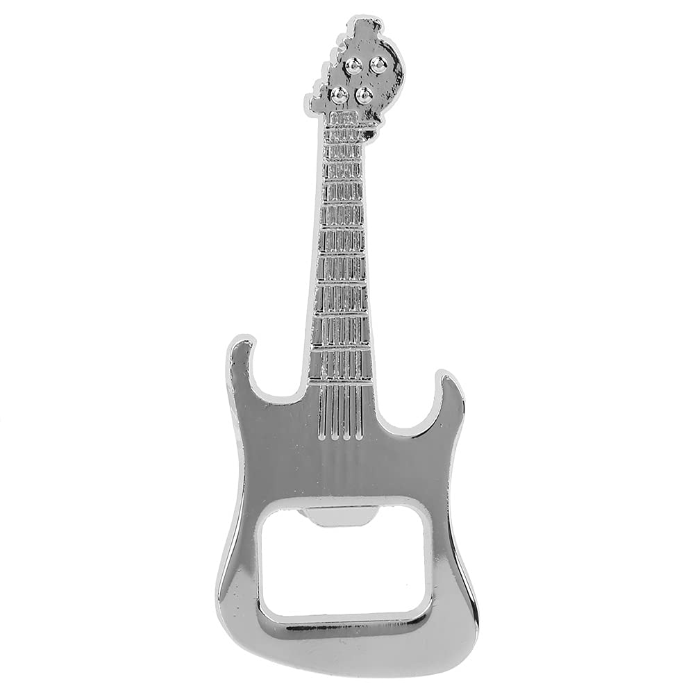 Metal Guitar Shape Bottle Opener for Beer, Soda as a Party Gift