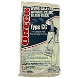 Oreck Bag Docking Systems Hypo-Allergenic Type CCBags 8-Pack Part Number CCPK8DW
