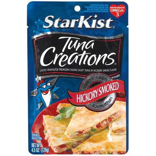 Starkist Tuna Creations, Hickory Smoked, 4.5Ounce Pouch (Pack of 10