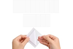 Dokpav 12 Pcs Transparent Repair Patch, TPU Tent Repair Patches,Waterproof Tent Repair Patch,Transparent Inflatable Repair Ki