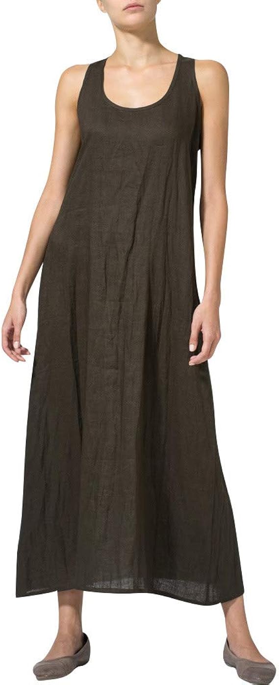 long cotton casual dresses