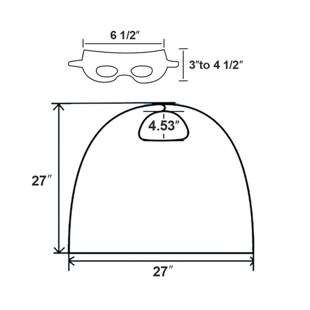 RioRand Dress Up Costumes Cartoon 5 Satin Capes Set With 5 Wristbands and 1 Carrying bag