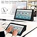 Ztotop Folio Case for All-New Fire HD 10 Tablet (2017 Release, 7th Generation) - Smart Leather Cover Slim Folding Stand Case with Auto Wake/Sleep for Fire HD 10.1 Inch Tablet.Black