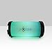AXESS SPBL1044 Vibrant Plus Black HIFI Bluetooth Speaker with Disco LED Lights In Blue