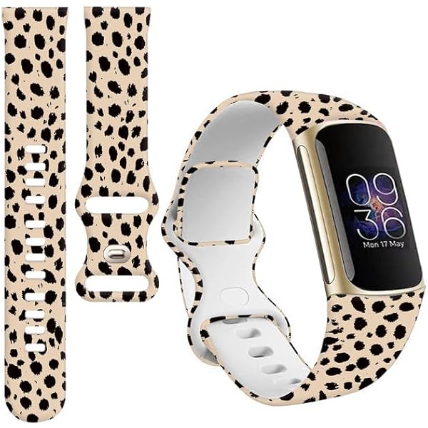 Mugust Bracelet Gravé Papillon Rose Compatible Avec Fitbit Charge 6/Fitbit Charge 5 Pour Femme, Silicone Souple élégant Motif Floral De Rechange Pour Fitbit Charge 6/Charge 5 (1-Noir