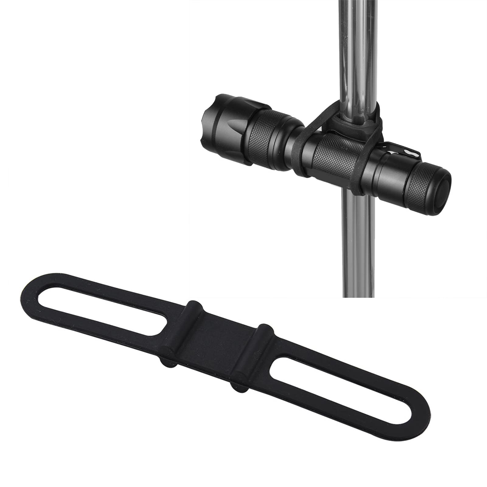 5pcs Bicycle Mounting Straps,Cycling Bicycle Rubber Straps,Bicycle Silicone Hard Bandage,Silicone Mount Band,for Bike Light, Flashlight, Odometer,Bike Accessories