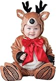 InCharacter Costumes Baby's Reindeer Rascal Costume, Brown/Red/White, Medium