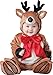InCharacter Costumes Baby's Reindeer Rascal Costume, Brown/Red/White, Medium