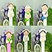 8PCS (6 Doctor Nurse Ball Pens With 1 Horse Pen and 1 Pencil) Cute Kawaii Novelty Cartoon Ballpoint Pens 0.5mm Fine Point Prizes For Kids School Family Teens Office
