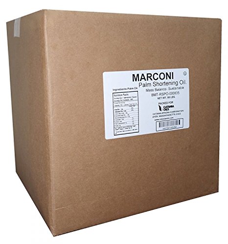 Palm Oil Shortening Cube - 50 lbs. - No Stir - Food Grade - Kosher - SUSTAINABLE - RSPO Certified