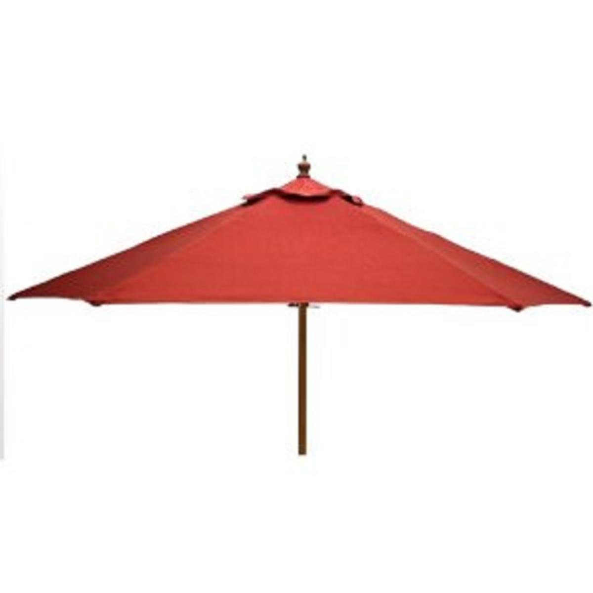 Forestfox Terracotta 2m Parasol Garden Patio Umbrella Shade Fabric Canopy With Finial Buy Online In Bahamas At Desertcart