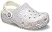 Crocs Kids' Classic Glitter Clog, Oyster, 3 M US Little Kid