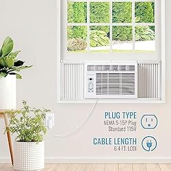 Keystone 6,000 BTU Window Mounted Air