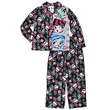 Monster High Two Piece Flannel Pajama Set Long Sleeve (M)